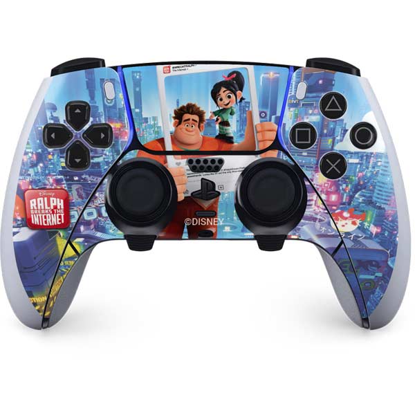 Wreck It Ralph Using A Controller Wreck-it Ralph and Vanellope Instagram Pose PS5 DualSense Edge Pro ...