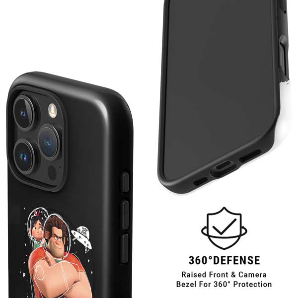Disney Wreck-it Ralph And Vanellope Space Sketch iPhone 16 Pro Max Magsafe Impact Case