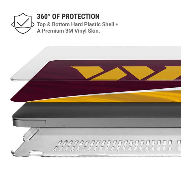 NFL Washington Commanders Flag MacBook Cases