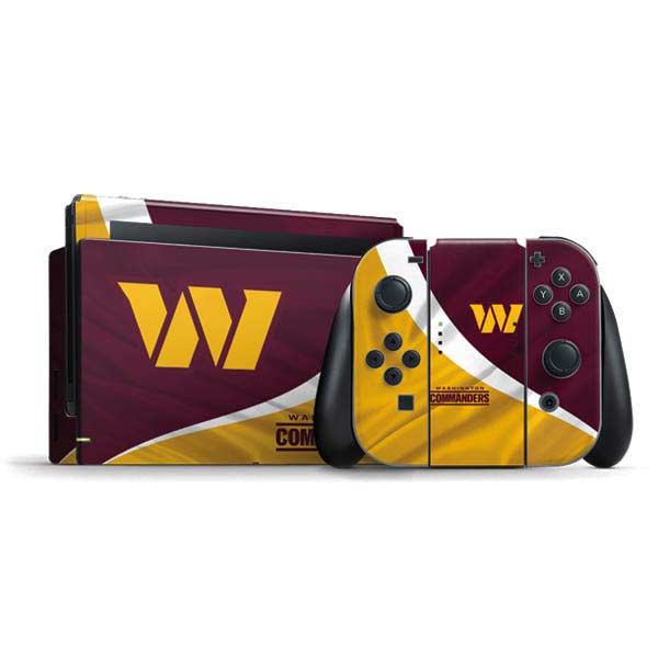 NFL Washington Commanders Flag Nintendo Skins
