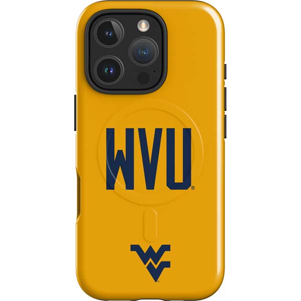 West Virginia University WVU iPhone 16 Pro Magsafe Impact Case