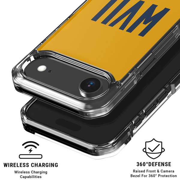 West Virginia University WVU iPhone 17 Air Clear Case