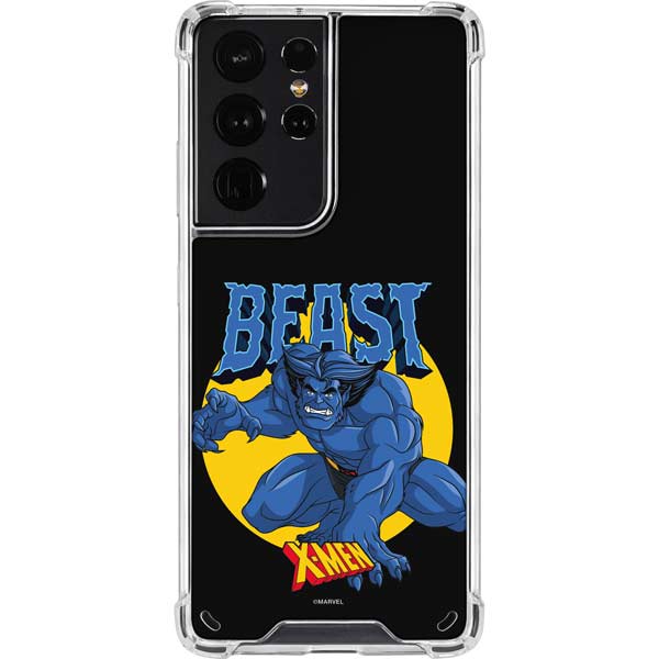 Marvel X-Men Beast Galaxy S21 Ultra 5G Clear Case