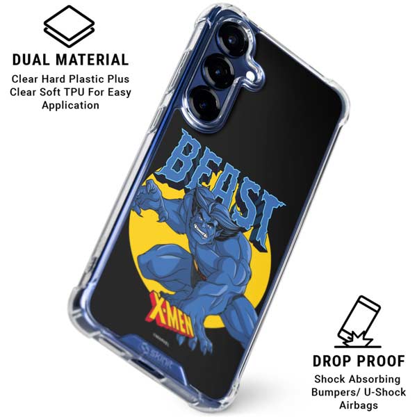 Marvel X-Men Beast Galaxy S25 Clear Case