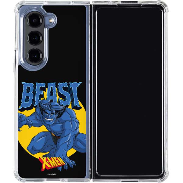 Marvel X-Men Beast Galaxy Z Fold5 5G Clear Case