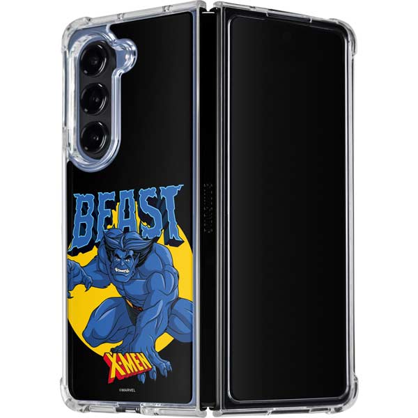 Marvel X-Men Beast Galaxy Z Fold5 5G Clear Case