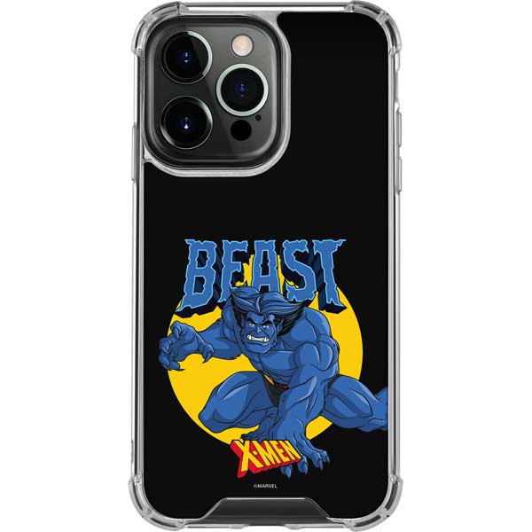 Marvel X-Men Beast iPhone 14 Pro Clear Case