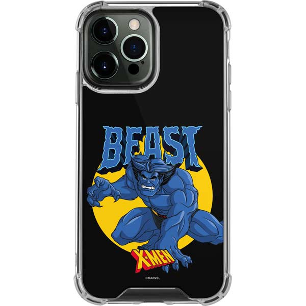Marvel X-Men Beast iPhone 14 Pro Max Clear Case