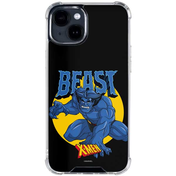 Marvel X-Men Beast iPhone 15 Clear Case