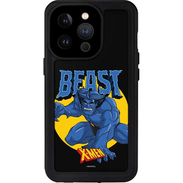 Marvel X-Men Beast iPhone 15 Pro Waterproof Case