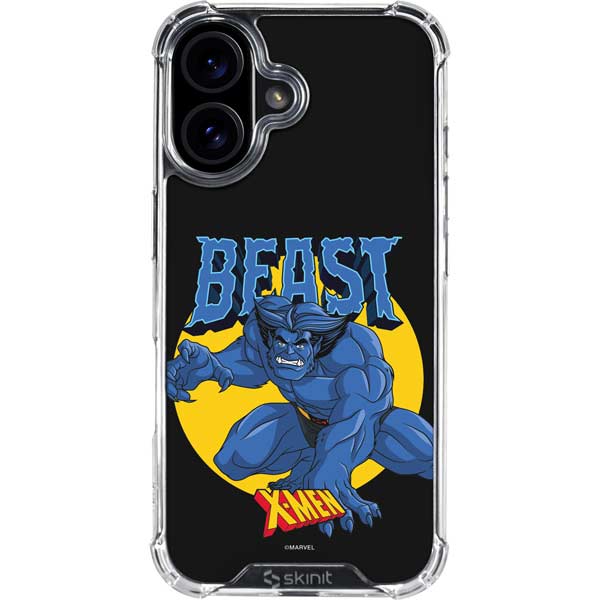 Marvel X-Men Beast iPhone 16 Clear Case