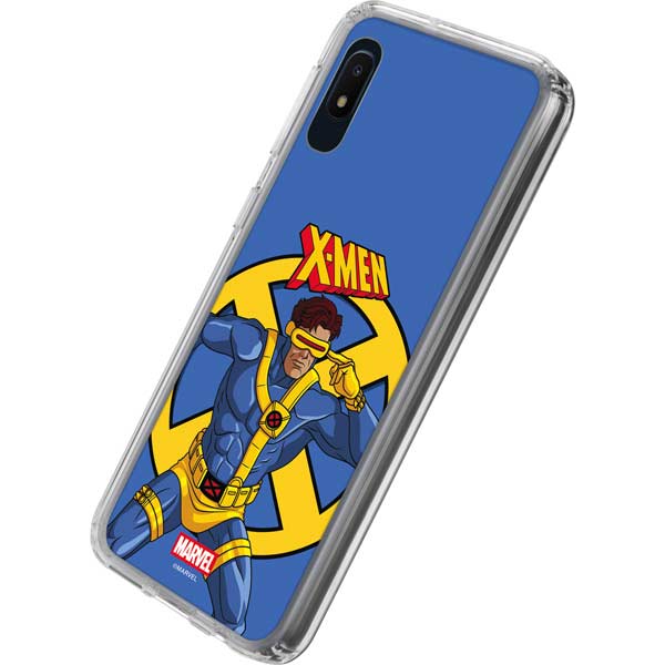 Marvel X-Men Cyclops Galaxy A10e Clear Case