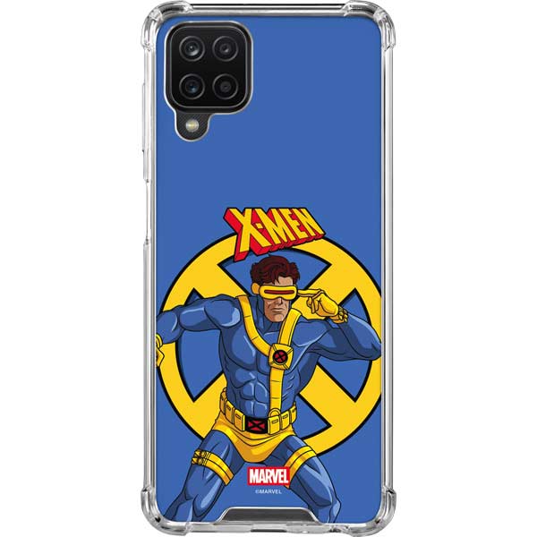 Marvel X-Men Cyclops Galaxy A12 Clear Case