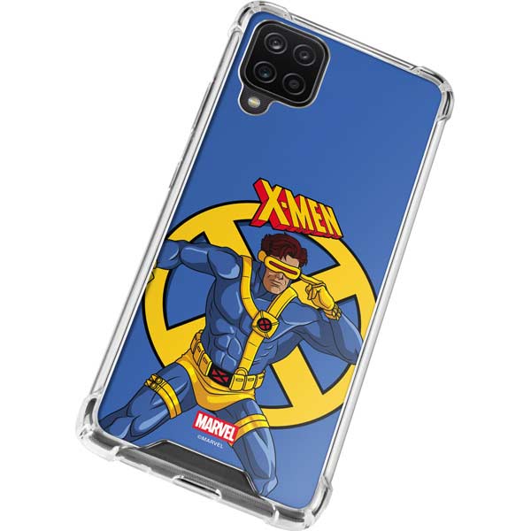 Marvel X-Men Cyclops Galaxy A12 Clear Case
