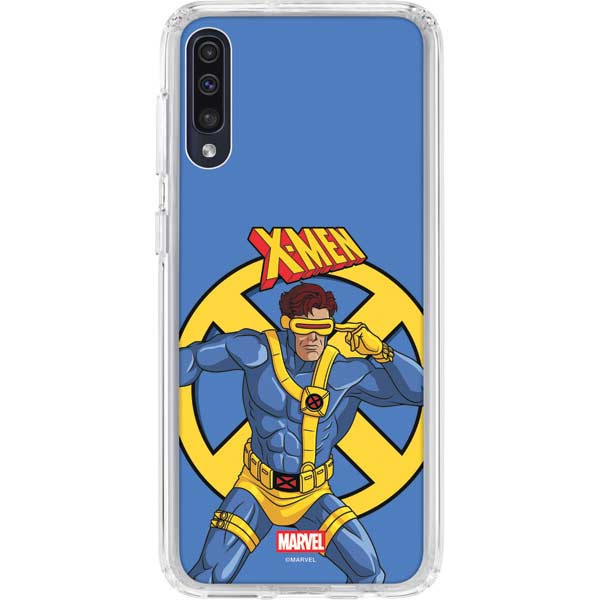 Marvel X-Men Cyclops Galaxy A50 Clear Case