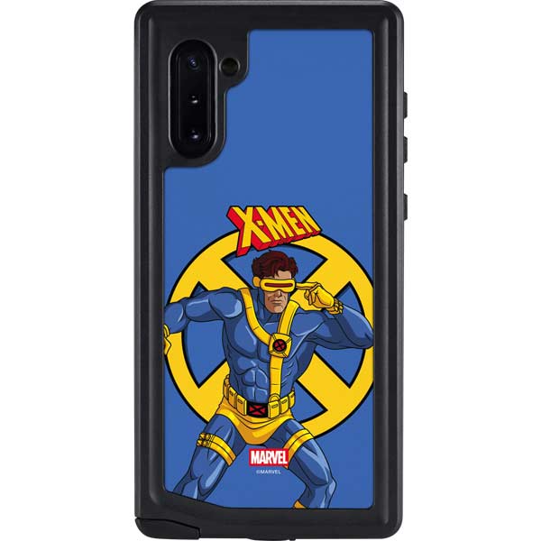 Marvel X-Men Cyclops Galaxy Note 10 Waterproof Case