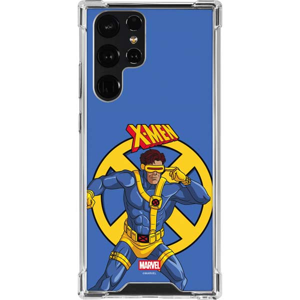Marvel X-Men Cyclops Galaxy S22 Ultra Clear Case