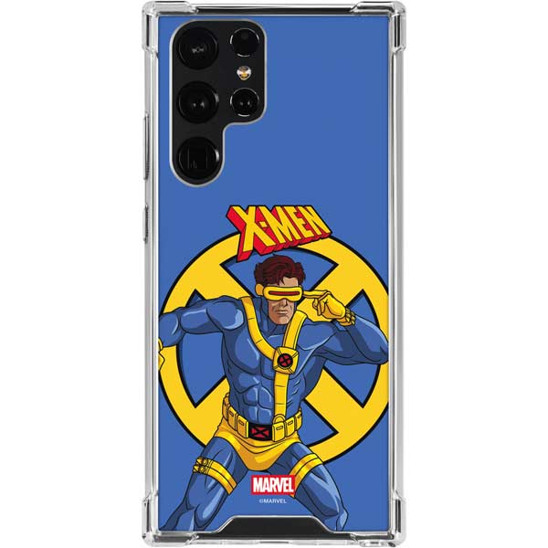 Marvel X-Men Cyclops Galaxy S24 Ultra Clear Case