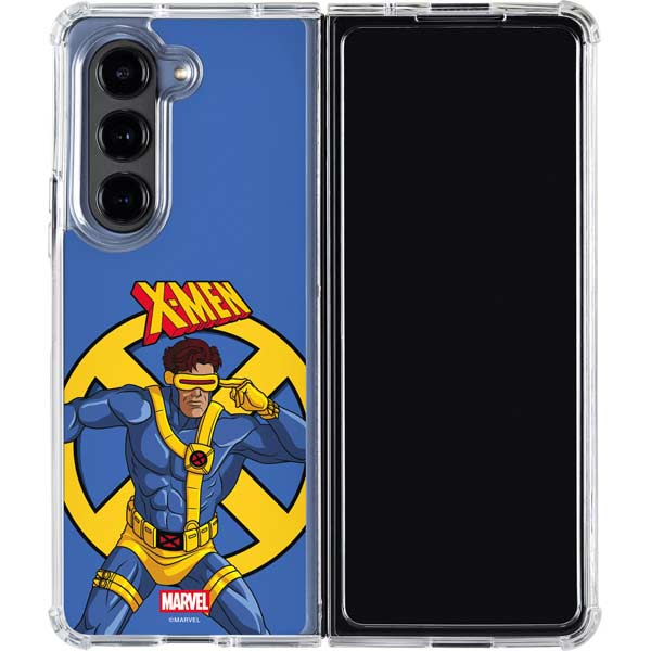 Marvel X-Men Cyclops Galaxy Z Fold5 5G Clear Case