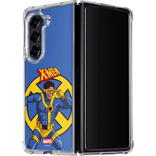 Marvel X-Men Cyclops Galaxy Z Fold5 5G Clear Case