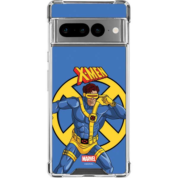 Marvel X-Men Cyclops Google Pixel 7 Pro Clear Case