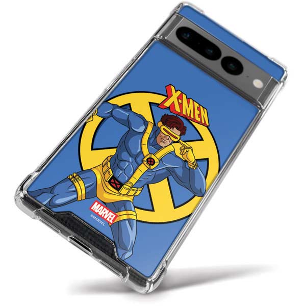 Marvel X-Men Cyclops Google Pixel 7 Pro Clear Case