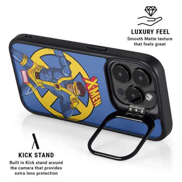 Marvel X-Men Cyclops iPhone 14 Pro Kickstand Case