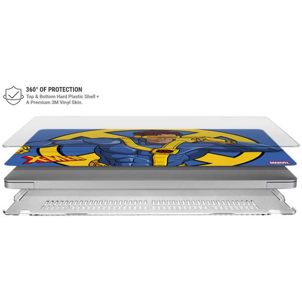 Marvel X-Men Cyclops MacBook Air 15in (2023-2025) Case plus Skin