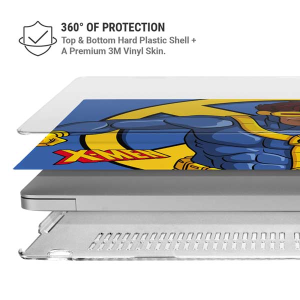 Marvel X-Men Cyclops MacBook Pro 16in (2019-20) Case plus Skin