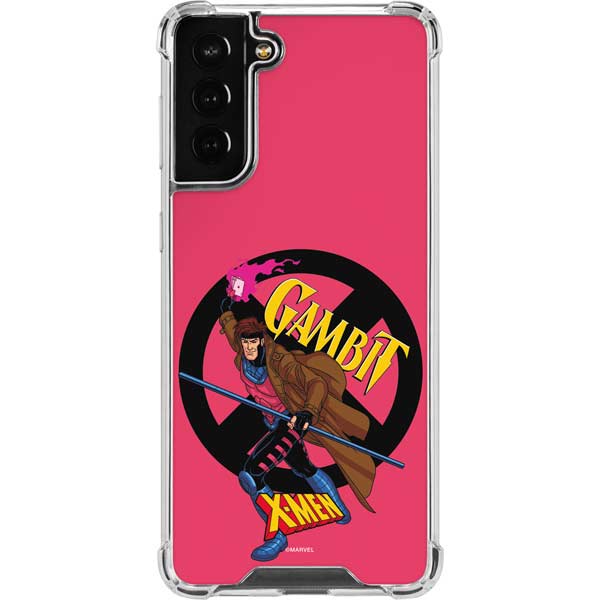 Marvel X-Men Gambit Galaxy S21 FE Clear Case