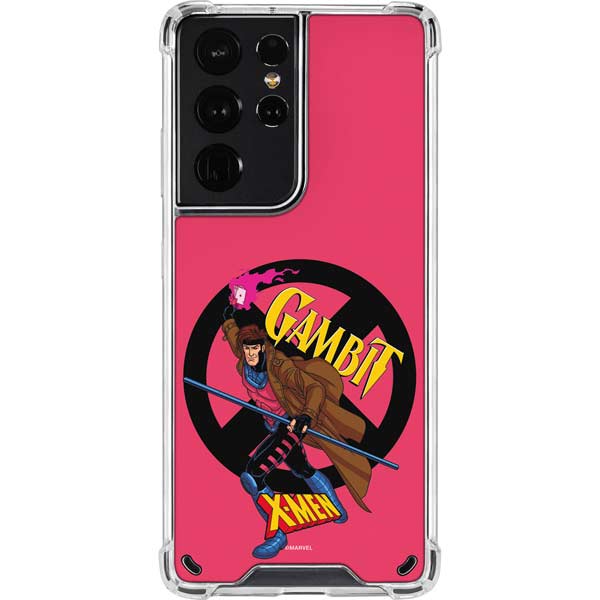 Marvel X-Men Gambit Galaxy S21 Ultra 5G Clear Case