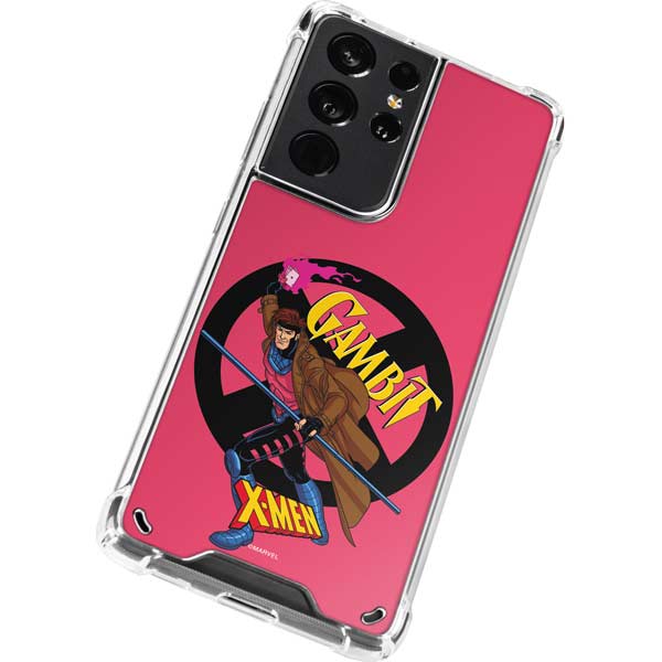 Marvel X-Men Gambit Galaxy S21 Ultra 5G Clear Case