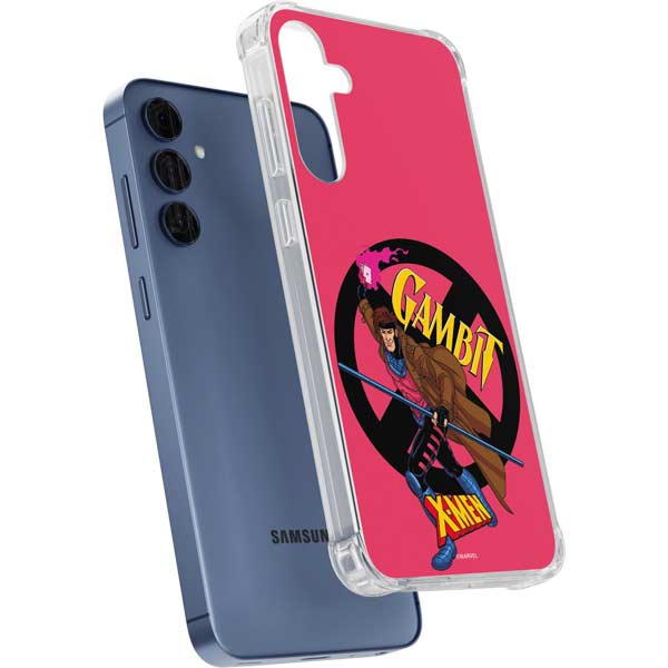 Marvel X-Men Gambit Galaxy S24 Clear Case