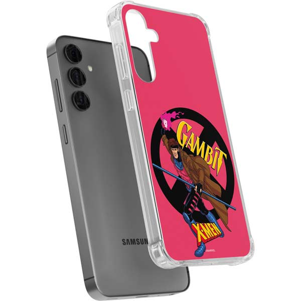 Marvel X-Men Gambit Galaxy S24 Plus Clear Case