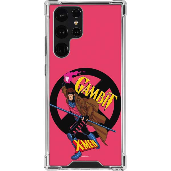 Marvel X-Men Gambit Galaxy S24 Ultra Clear Case