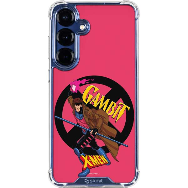 Marvel X-Men Gambit Galaxy S25 Plus Clear Case