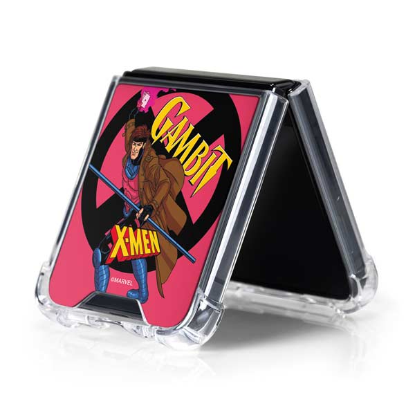 Marvel X-Men Gambit Galaxy Z Flip5 5G Clear Case