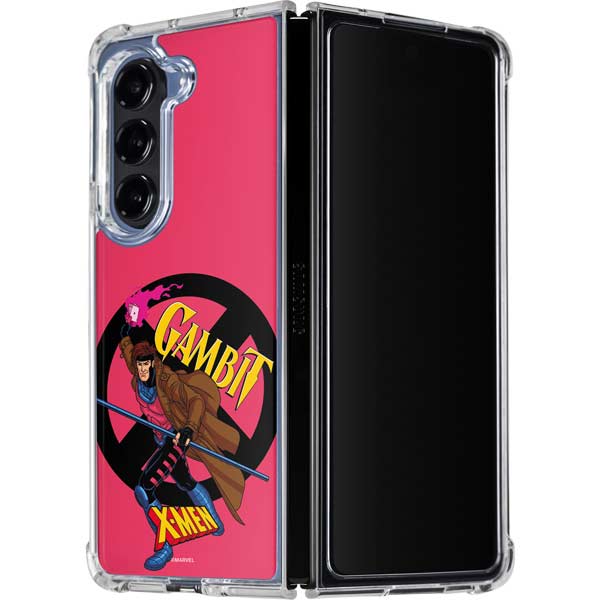 Marvel X-Men Gambit Galaxy Z Fold5 5G Clear Case
