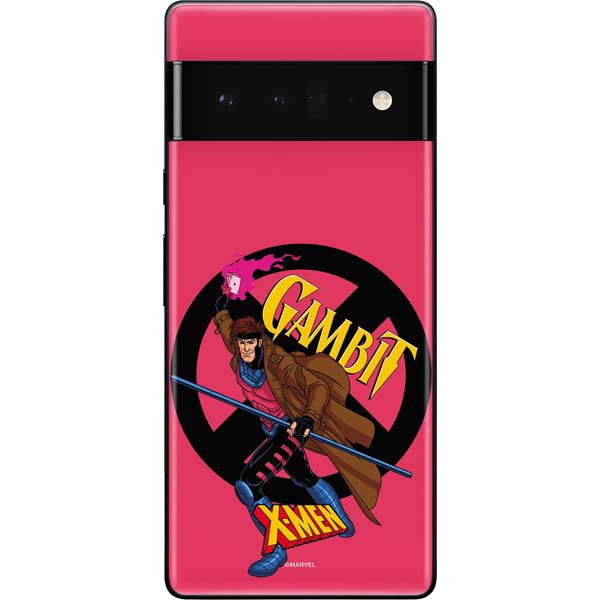 Marvel X-Men Gambit Google Pixel 6 Pro Skin