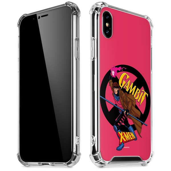 Marvel X-Men Gambit iPhone X/XS Clear Case