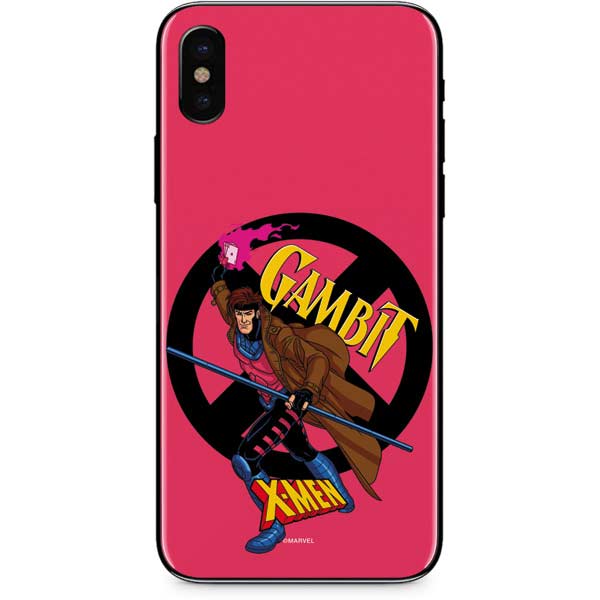 Marvel X-Men Gambit iPhone XS Max Skin