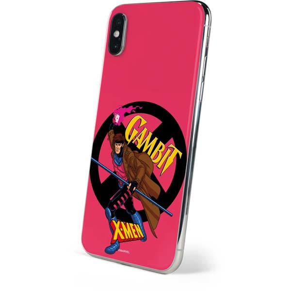 Marvel X-Men Gambit iPhone XS Skin
