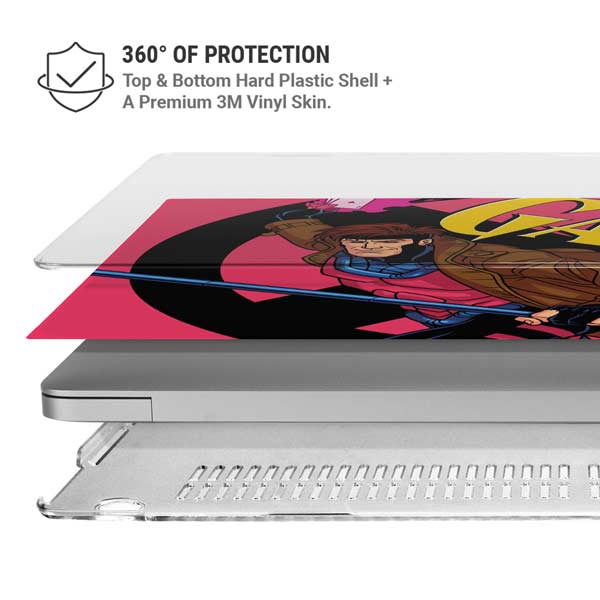 Marvel X-Men Gambit MacBook Pro 15in (2016-19) Case plus Skin