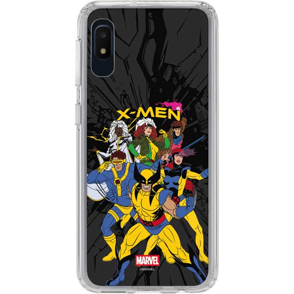 Marvel X-Men Group Galaxy A10e Clear Case