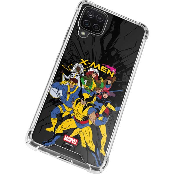 Marvel X-Men Group Galaxy A12 Clear Case