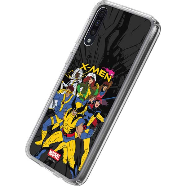Marvel X-Men Group Galaxy A50 Clear Case