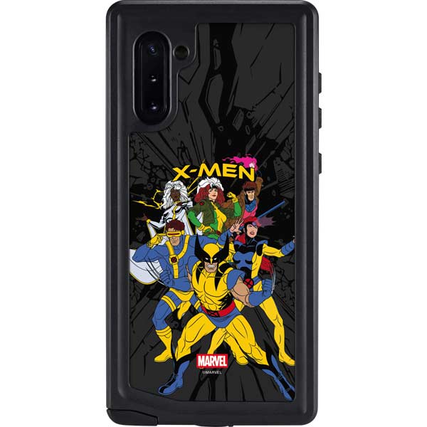 Marvel X-Men Group Galaxy Note 10 Waterproof Case