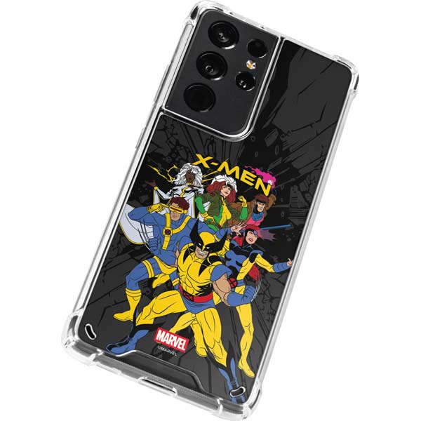 Marvel X-Men Group Galaxy S21 Ultra 5G Clear Case