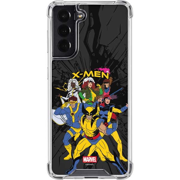 Marvel X-Men Group Galaxy S22 Clear Case