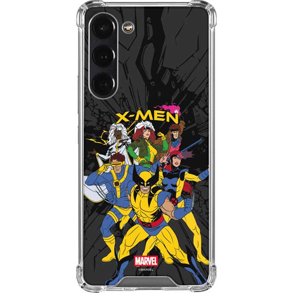 Marvel X-Men Group Galaxy S23 FE Clear Case